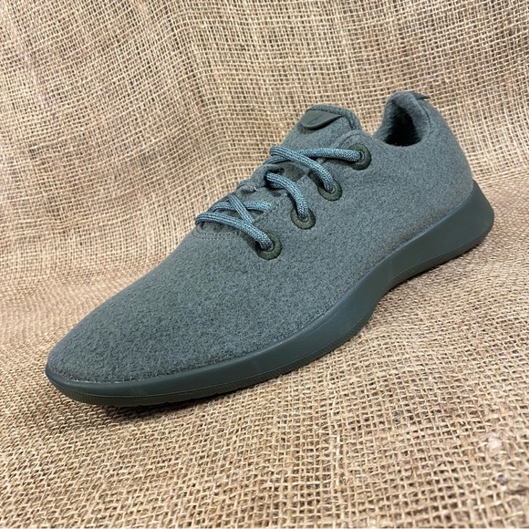 allbirds Other - Allbirds Sneakers Wool Running Shoes Green  Men's Size 12